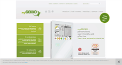 Desktop Screenshot of my-gekko.com